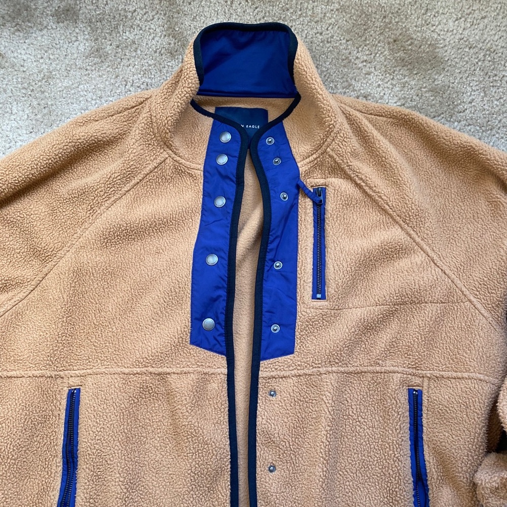 Over sized teddy jacket